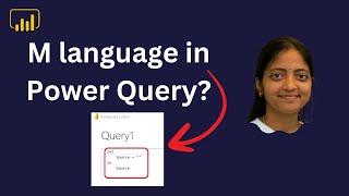 What is Mashup or M language in Power BI? | Introduction to M-language | Power Query