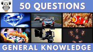 General Knowledge Quiz Trivia #195 | Diamond, Motor race, Symbiosis, Seven Dwarves, Band Queen