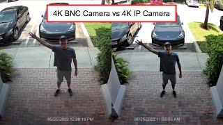 4K BNC Camera vs IP Camera