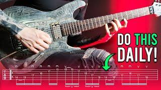 Best 5-Minute Sweep Picking WORKOUT! (For Intermediate Players)