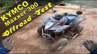 Kymco Maxxer 300 in Peckfitz / Offroad Quad-Vlog ToxiQtime