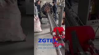 Another ZGTEK automatic filter cage welding machine up and running