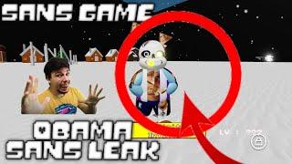 Sans Game - Obama Sans Leak