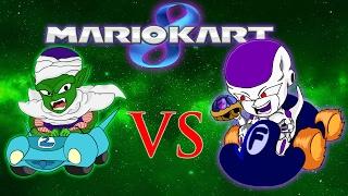 FRIEZA VS PICCOLO! MARIO KART 8!