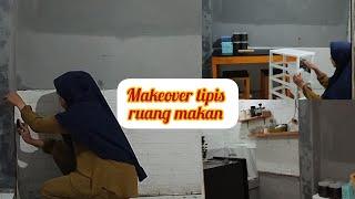 makeover tipis ruang makan