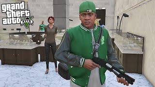 FRANKLIN ROBBING NEW JEWLERY STORE IN GTA 5!!! (GTA 5 Mods)