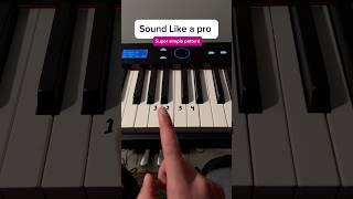 Sound Like a pro with this super simple melody on the Casio Privia PX-S7000 by @casiomusicgear