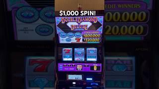 $1,000 SLOT SPIN!  #slots #casino #jackpot