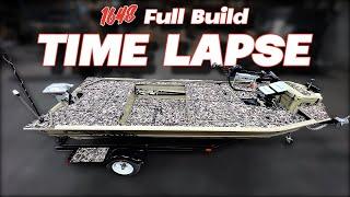 Full Build Time Lapse | 1648 Fisher Aluminum Boat