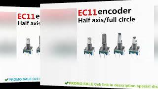 10PCS Ec11 Rotary Encoder Switch 10 15 20mm Plum Blossom full Handle Half Shaft 20 Bit Pulse Digital