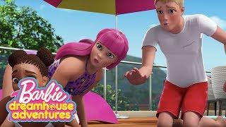 Телефон падает в бассейн! | Barbie Dreamhouse Adventures | @BarbieRussia 3+