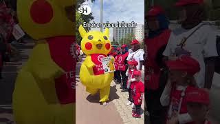 BİR ÇOK PROTESTODA ORTAYA ÇIKAN PİKACHU 1 MAYIS KUTLAMALARINA DA KATILDI!