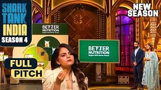 'Better Nutrition' के healthy लड्डू Namita को लगे Tasty! | Shark Tank India S4 | Full Pitch