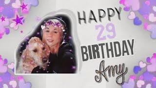 Amy Nelson’s Birthday Edits from Fans