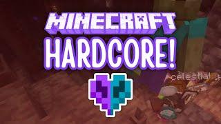 Trying to beat HARDCORE Minecraft (BUT WE SHARE A LIFE!) - Part 1