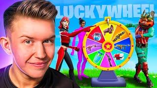 DAS FORTNITE LUCKY WHEEL YOUTUBER BATTLE! 