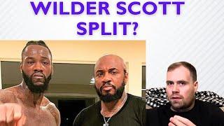 DEONTAY WILDER NO LONGER BEING TRAINED BY MAILK SCOTT??