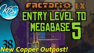 Factorio 1.X Entry Level to Megabase 5 - 38 - NEW COPPER OUTPOST! - Guide, Tutorial