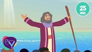 Bible songs about Moses - Animated, with Lyrics