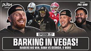 Week 4 Recap, Barking in Vegas, and Alabama vs. Georgia! | The Rush with Maxx Crosby