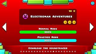 Geometry Dash - Electroman Adventures (All coins)