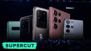 Every time Samsung revealed a Galaxy S phone! (2010 - 2022 supercut)