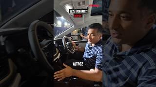 Behind the Wheel of the 2025 Tata Altroz Facelift: Here’s What You Get #TataAltrozFacelift
