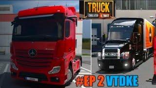 Truck Simulator : Ultimate  EP 2 How to Play with a controller