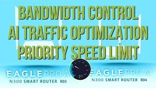 D-Link R04 / R03 Eagle Pro AI Traffic Optimizer QoS Engine Setup (Bandwidth Control / Speed Limit)