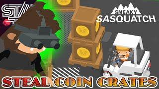 Steal Coin Crates from Secure Hanger 2 in Sneaky Sasquatch - OFFICIAL GUIDE