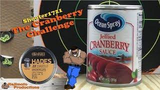 Hajimoto taking the Cranberry Challenge