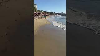 Kusadasi women's beach enjoying the sea #shorts