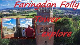 Faringdon Folly Tower explore inside and out