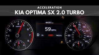 2019 Kia Optima 2.0 Turbo | ACCELERATION