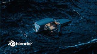 The easiest way to create realistic oceans in Blender 3D