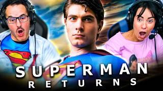 SUPERMAN RETURNS (2006) DESERVES MORE LOVE!! MOVIE REACTION!! Brandon Routh | Man Of Steel