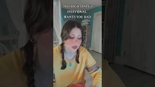 THIS HIGH STATUS INDIVIDUAL WANTS YOU BAD !!!  #soulmate #tarot