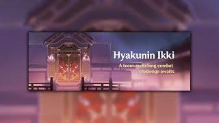 Genshin Impact - Hyakunin Ikki - All Trial Characters Builds