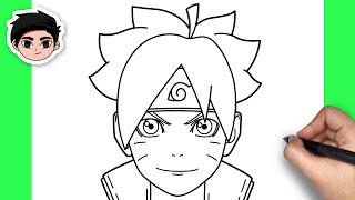 How To Draw Boruto - Easy Step By Step