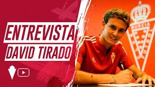 ENTREVISTA | David Tirado: "Estoy muy contento, es un paso hacía delante en mi camino "