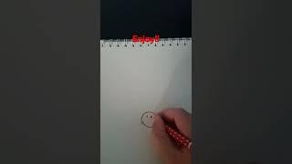 How to draw (easy) smiley face emoji!