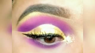 Dragon Pride | Purple and Gold Eyeshadow Looks Quick Tutorial