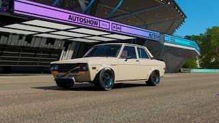 Forza Horizon 4 - Datsun 510 - Upgraded till the radiator no longer fit in the engine bay