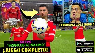 ASÍ ES EL NUEVO EFOOTBALL 2022 Mobile VERSIÓN FINAL!!! (El Juego de Futbol con Gráficos de Consolas)