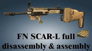 FN SCAR-L: full disassembly & assembly