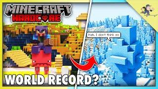 Speed Running ALL ADVANCEMENTS in Hardcore Minecraft 1.18 (#65)