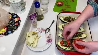 ПОСТНЫЕ ЗАПЕЧЁННЫЕ БАКЛАЖАНЫ  РЕЦЕПТ ИЗ КНИГИ ДЛЯ ДИАБЕТИКОВ  BAKED EGGPLANT FOR DIABETIC @Amond