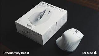 Logitech MX Master 3S for Mac (Unboxing & Review) | Productivity's Best Choice