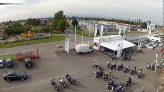 30-09-2012 Unstoppable-Tour chez JMS Moto 68 filmé depuis un quadricopter DJI-Naza (Deuxième)