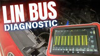 LIN BUS Diagnostics | LIN BUS Communication Error | LIN BUS Waveform